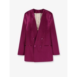Alberta Ferretti Women Satin Blazer